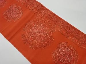 リサイクル　本場筑前博多崩し丸文模様織出し名古屋帯